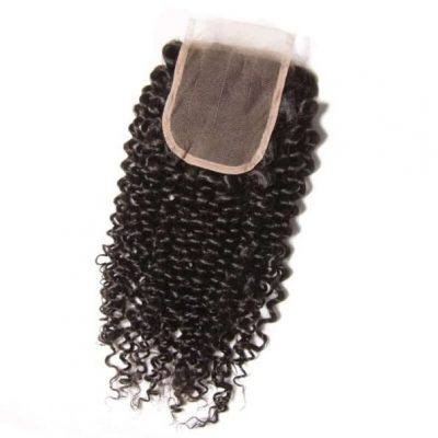 Lace closure curly