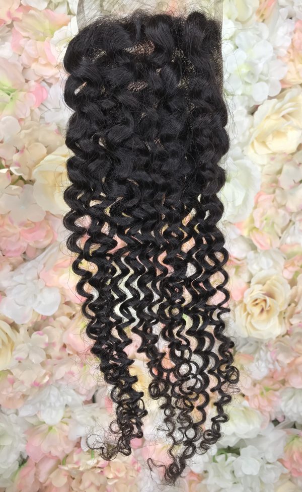 kinky curly closure