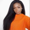 Dilo - Perruque Lace Frontal Afro Lisse Cheveux Naturels