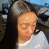 perruque lisse lace closure transparante 5x5 kattia raw asian hair