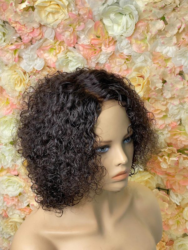EVA - Perruque closure Bouclée Deep Wave - 12 pouce – Image 2