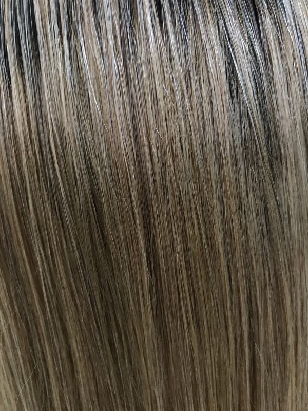 Keisha - Perruque Carré Bob Lisse Ombré Caramel