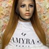 Samantha - Perruque Lace Frontal Blond Ombré Caramel