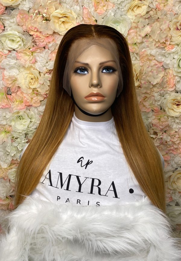 perruque samantha caramel ombre hair